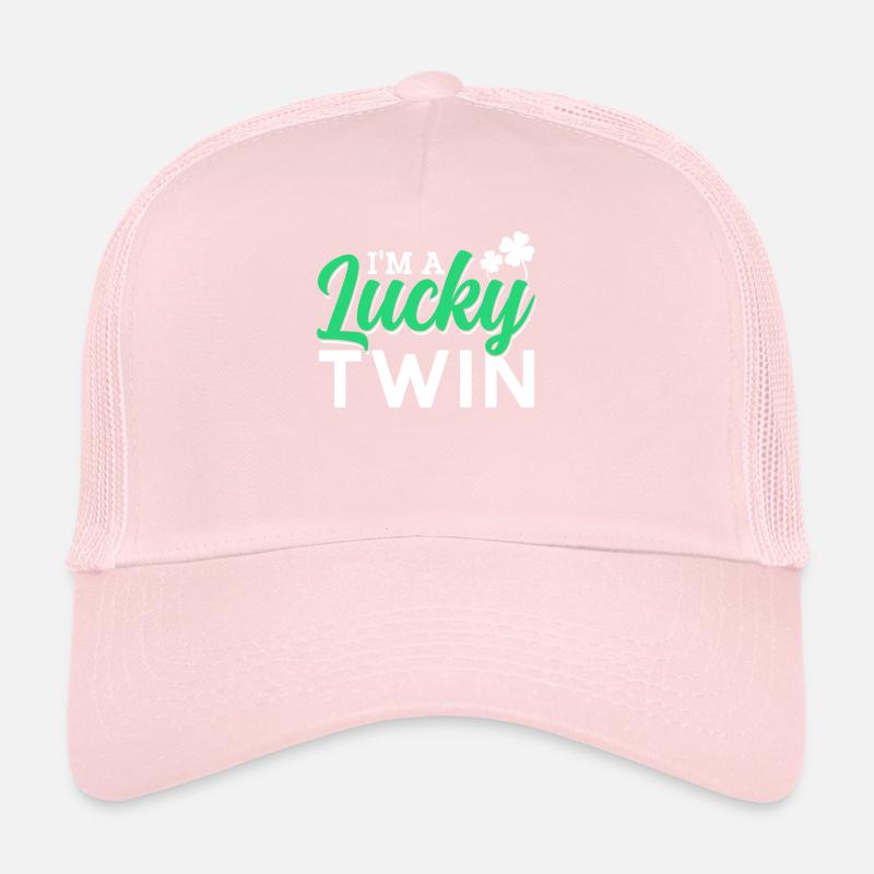 Ich Bin Ein Glücklicher Zwilling Irland Ire Trucker Cap