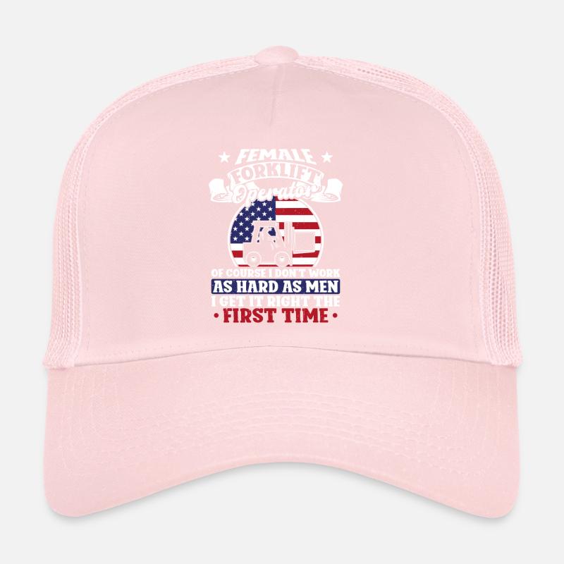 Opérateur de chariot élévateur certifié Casquette trucker 