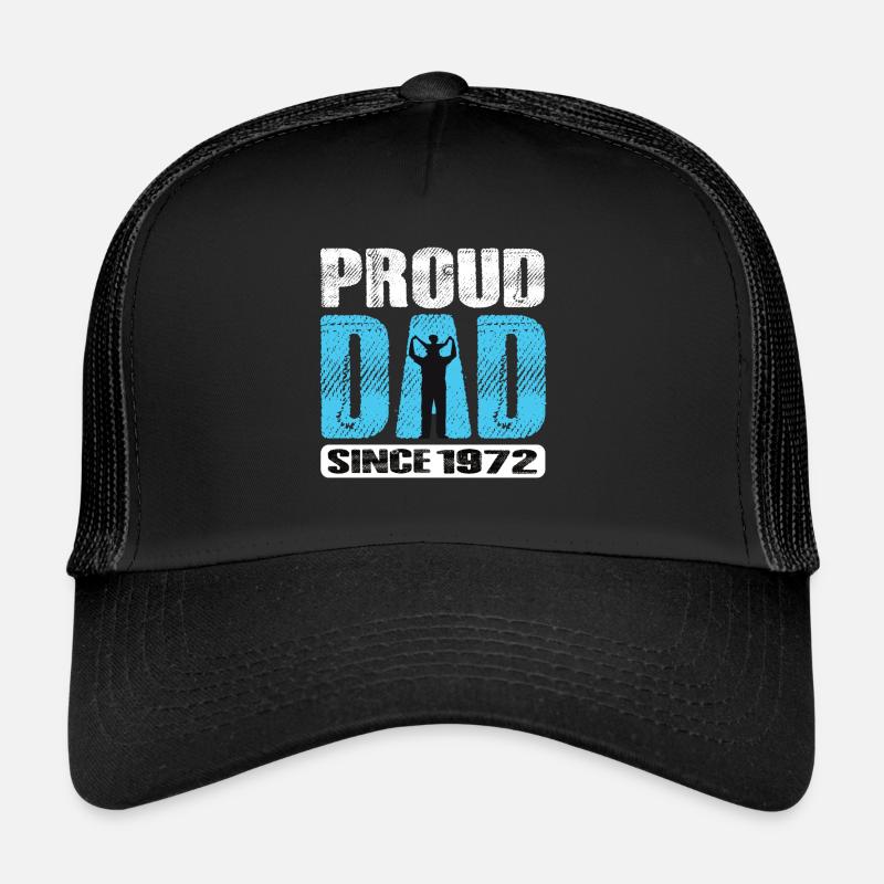 Fier papa depuis 1972 Casquette trucker 