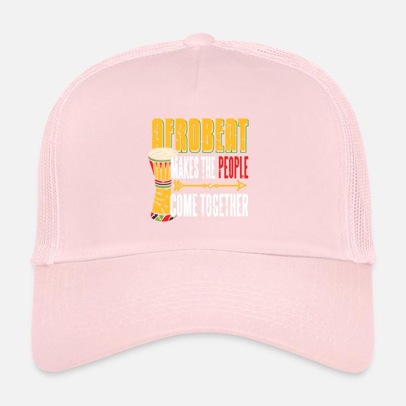 L’afrobeat rassemble les gens Casquette trucker 