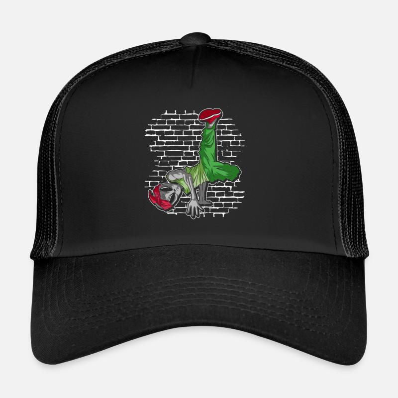 Breakdance Alien - Breakdance Hip Hop Casquette trucker 