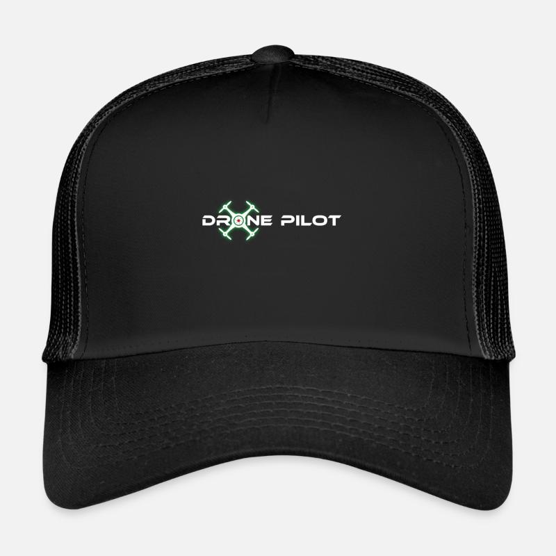 Drohnenpilot Glow Effekt Trucker Cap