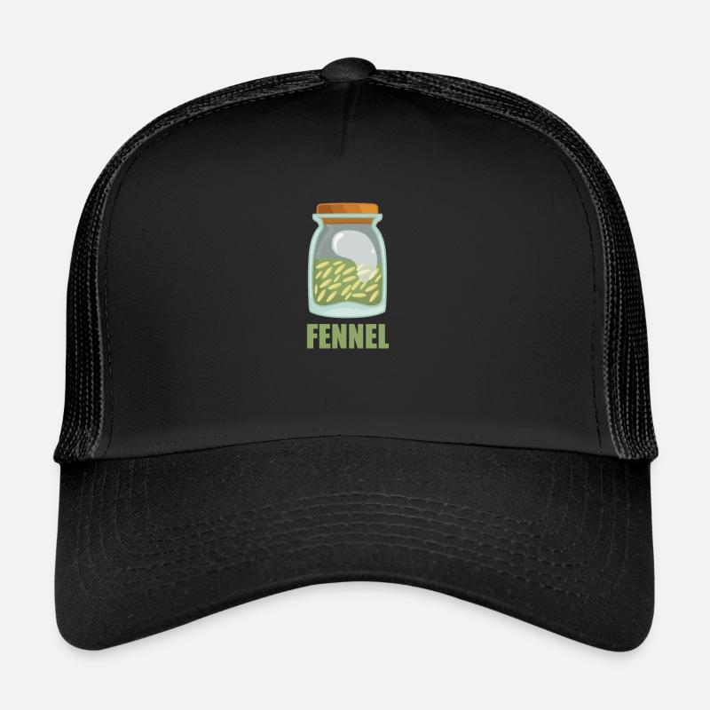 Fennel Gewürz Geschmack Essen Kochen Trucker Cap