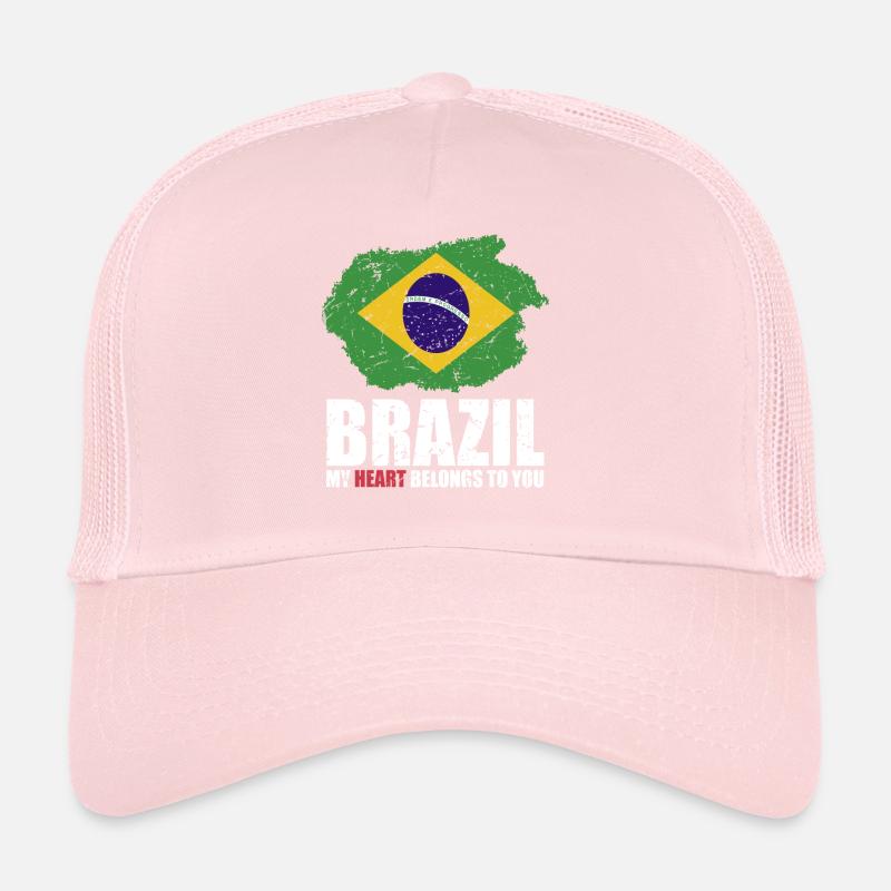 Brazil Flag Trucker Cap