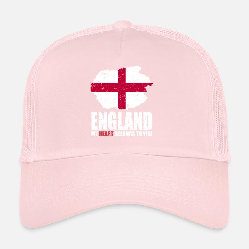 England Flag Trucker Cap