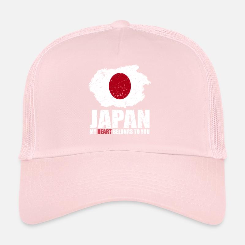 Drapeau du Japon Casquette trucker 