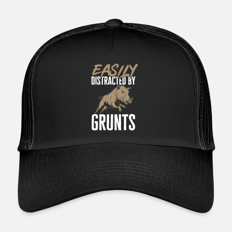 Chasse au sanglier chasseur sanglier Casquette trucker 