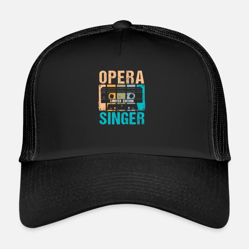 Opera Singer Shirt Geschenk Trucker Cap