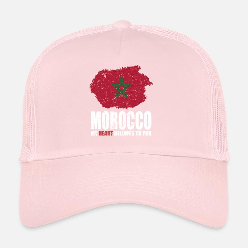 Drapeau du Maroc Casquette trucker 