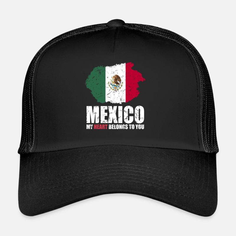Mexico Flag Trucker Cap