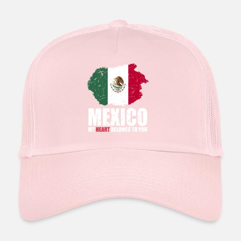 Mexico Flag Trucker Cap