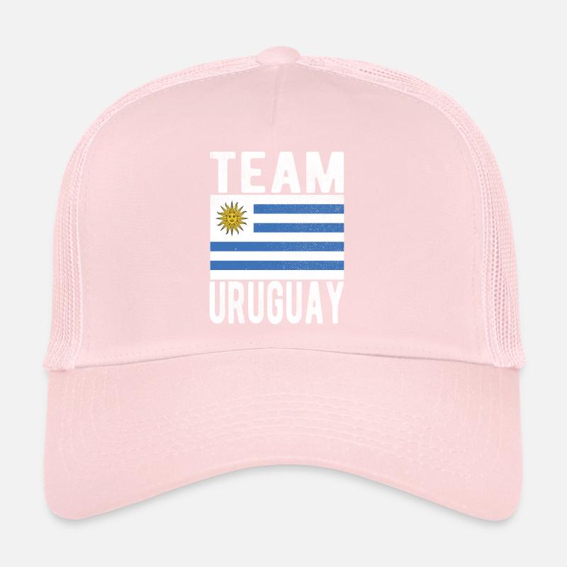 Uruguay Flag Trucker Cap