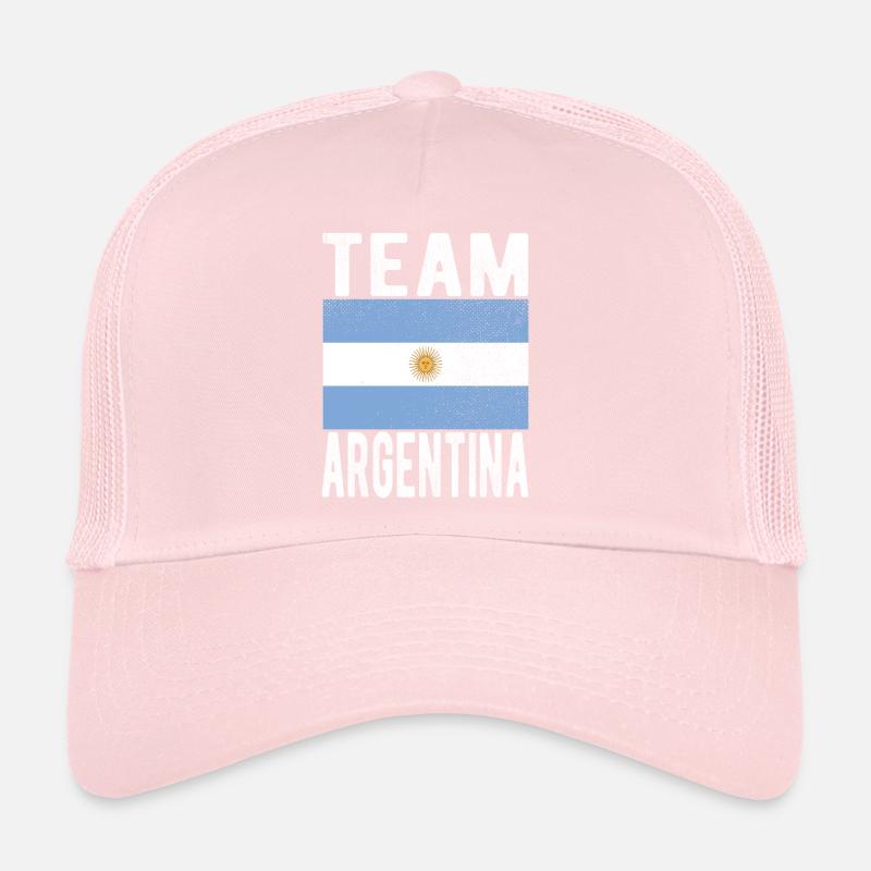 Drapeau de l’ARGENTINE Casquette trucker 