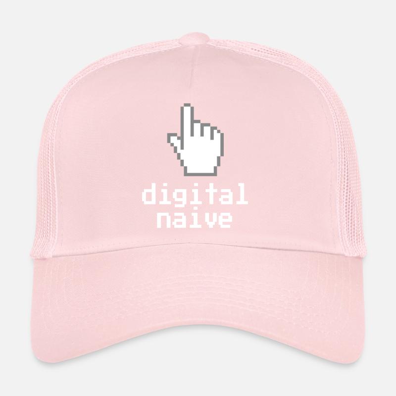 Digital naive Trucker Cap