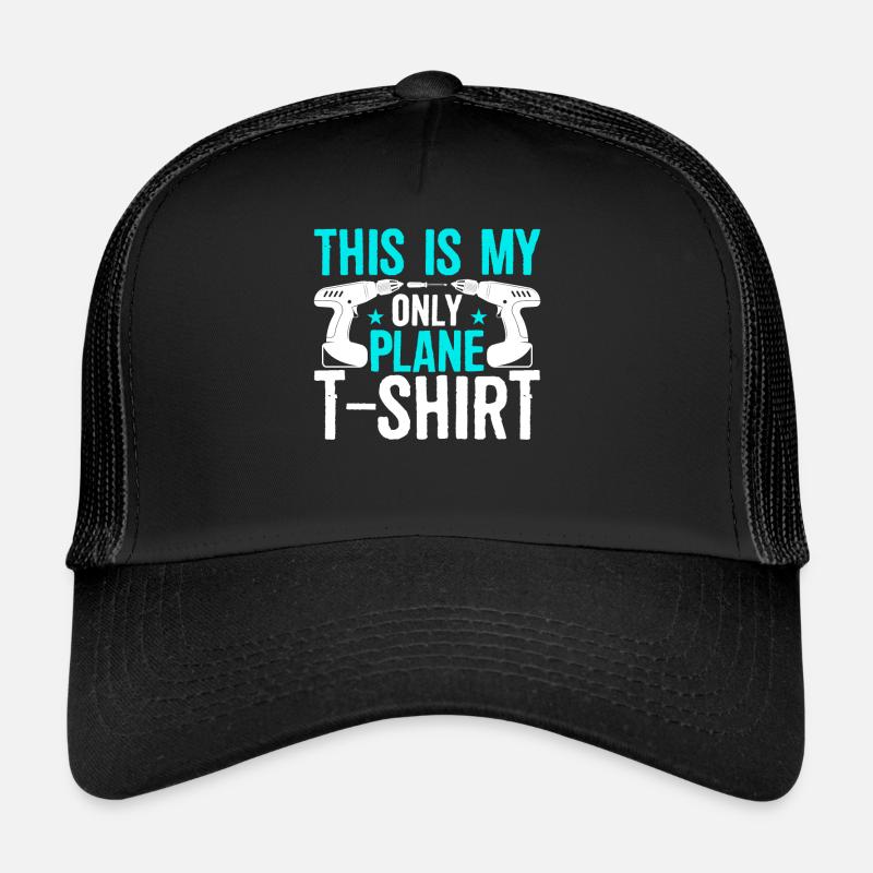 Dieses Ist Mein Einziges Flugzeug Trucker Cap