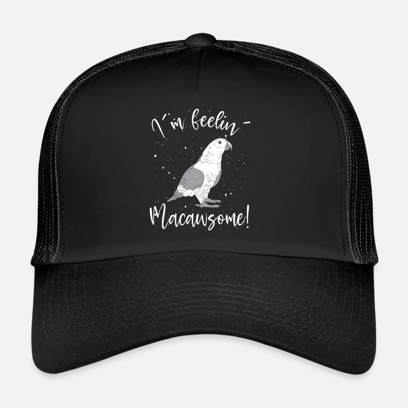 Ich Liebe Ara papagei Trucker Cap