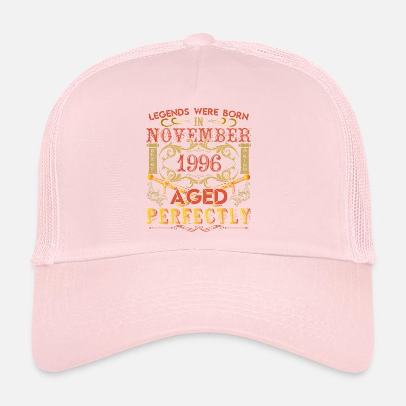 November 1996 - Geburtstag 1996 wurden Legenden geboren. Trucker Cap
