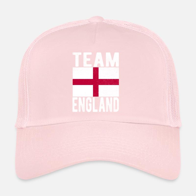 Drapeau de l’Angleterre Casquette trucker 