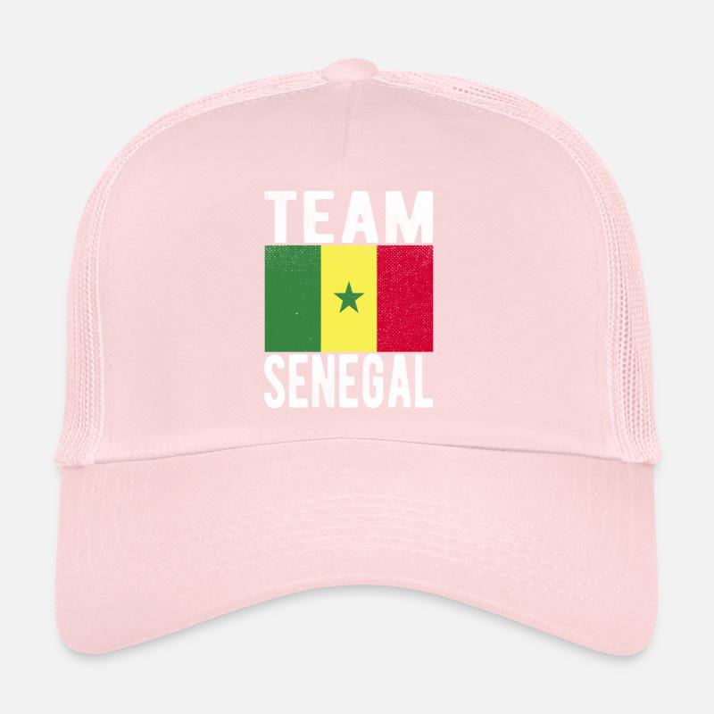Drapeau du Sénégal Casquette trucker 