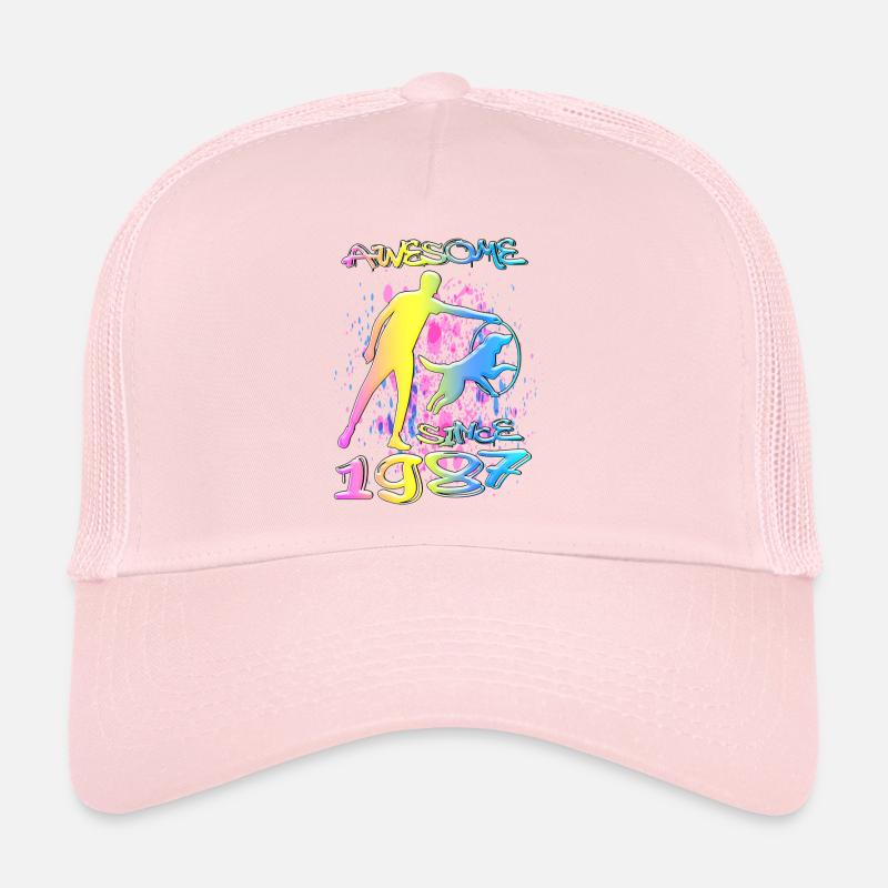 Awesome since 1987. Agility, Hundetraining Trucker Cap