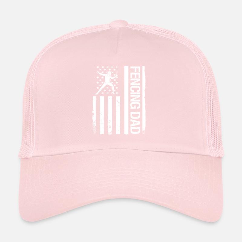 Fechten Degen Fechtduell Geschenkidee Trucker Cap
