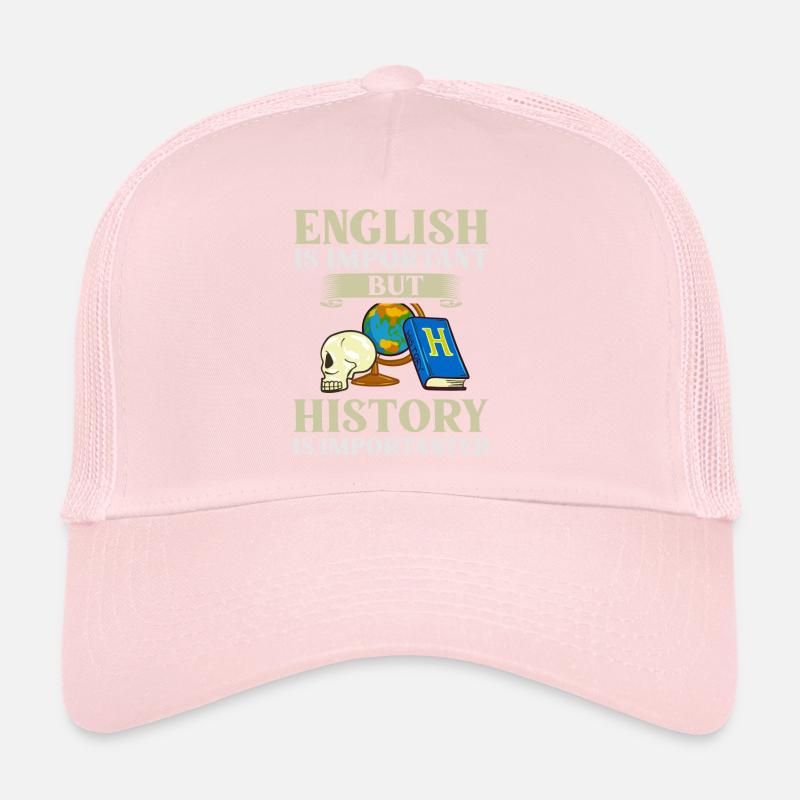 History Teacher Lesson Professor Historian Trucker Cap