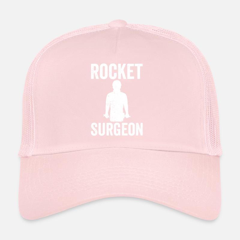 Rocket Surgeon Rocket Engineer Cool Aerospace Trucker Cap