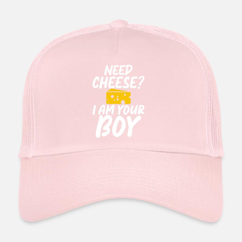 Snack Cheese Lover Cheese Gift Trucker Cap
