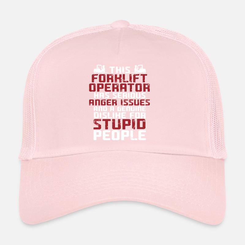 Opérateur de chariot élévateur certifié Casquette trucker 