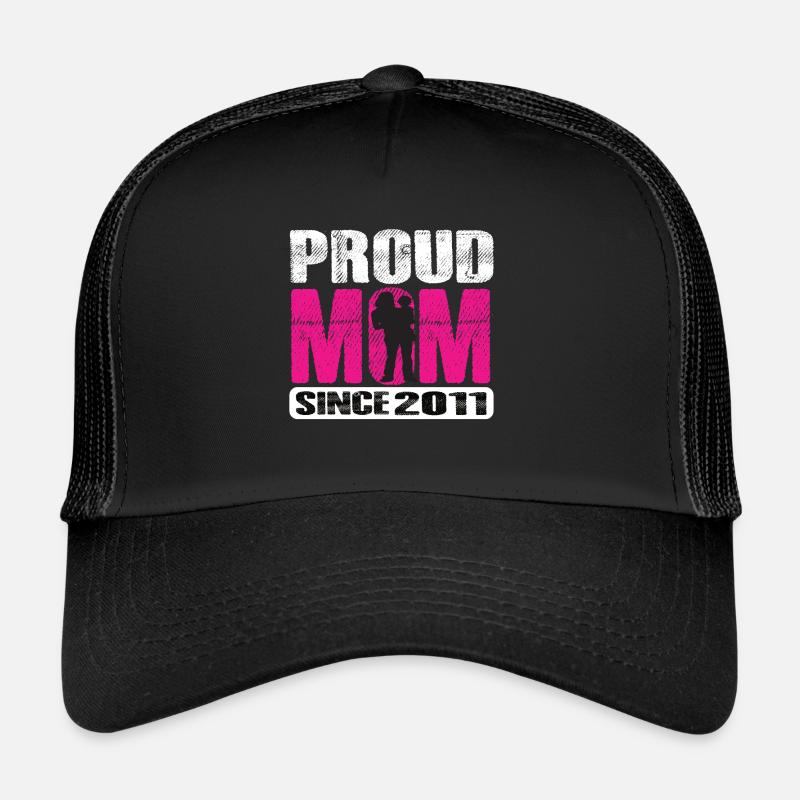 Proud Mom Since 2011 Trucker Cap