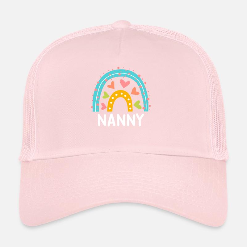 Rainbow Love I am a childminder Trucker Cap