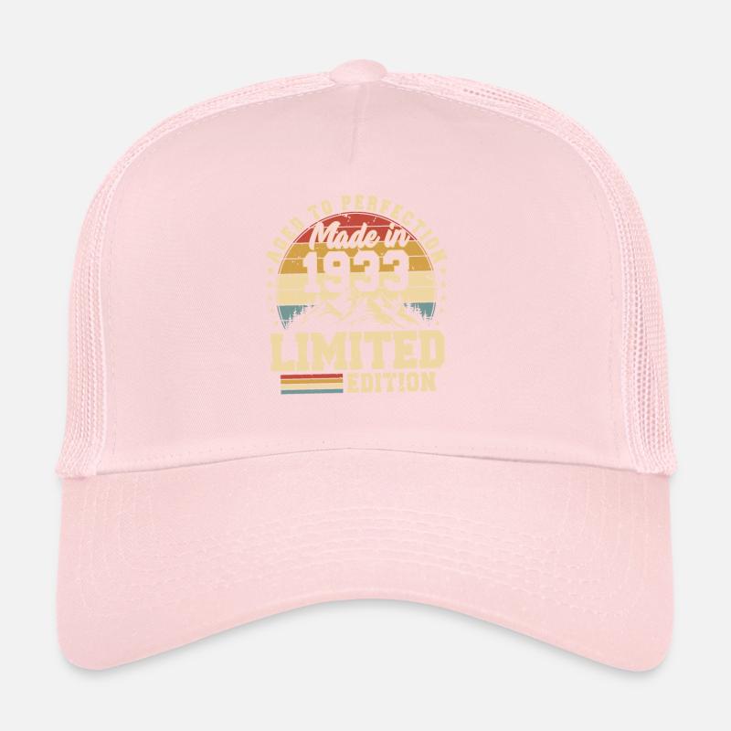 Aged to perfection Made in 1933 Trucker Cap