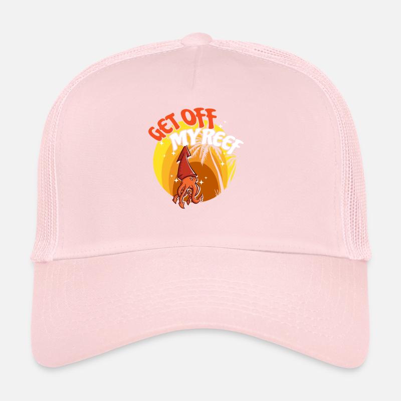 Octopus Octopus Sea Tentacle Octopus Octopus Octopus Trucker Cap