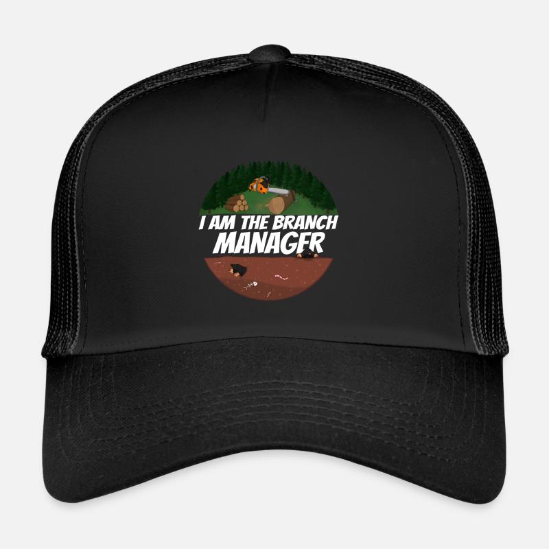 Chainsaw Chainsaw Saw - Trucker Cap - black/black