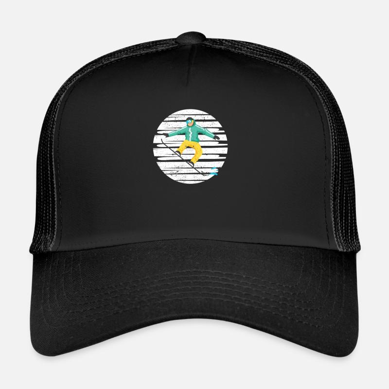 Snowboard Activité de plein air Snowboarder Hiver Casquette trucker 