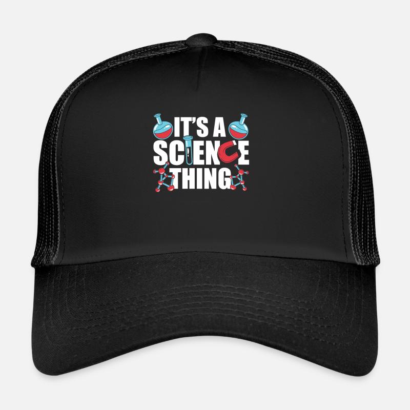 Est une chose scientifique scientifique Casquette trucker 