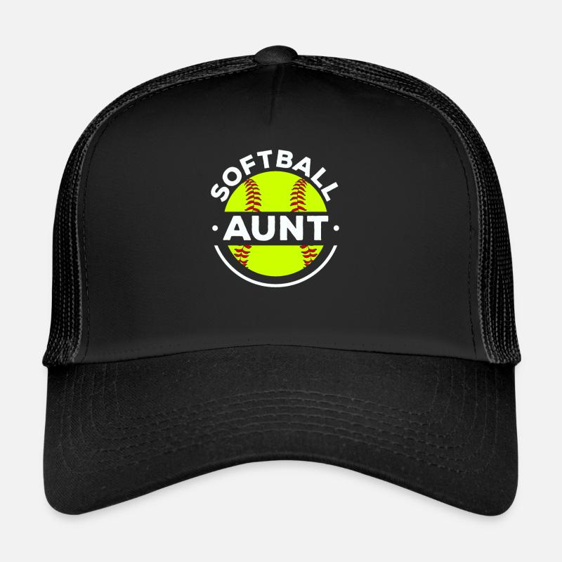 Softball Tante Softball Spieler Pitcher Catcher Trucker Cap