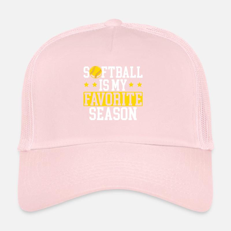 Le softball est mon joueur de softball préféré de la saison Casquette trucker 