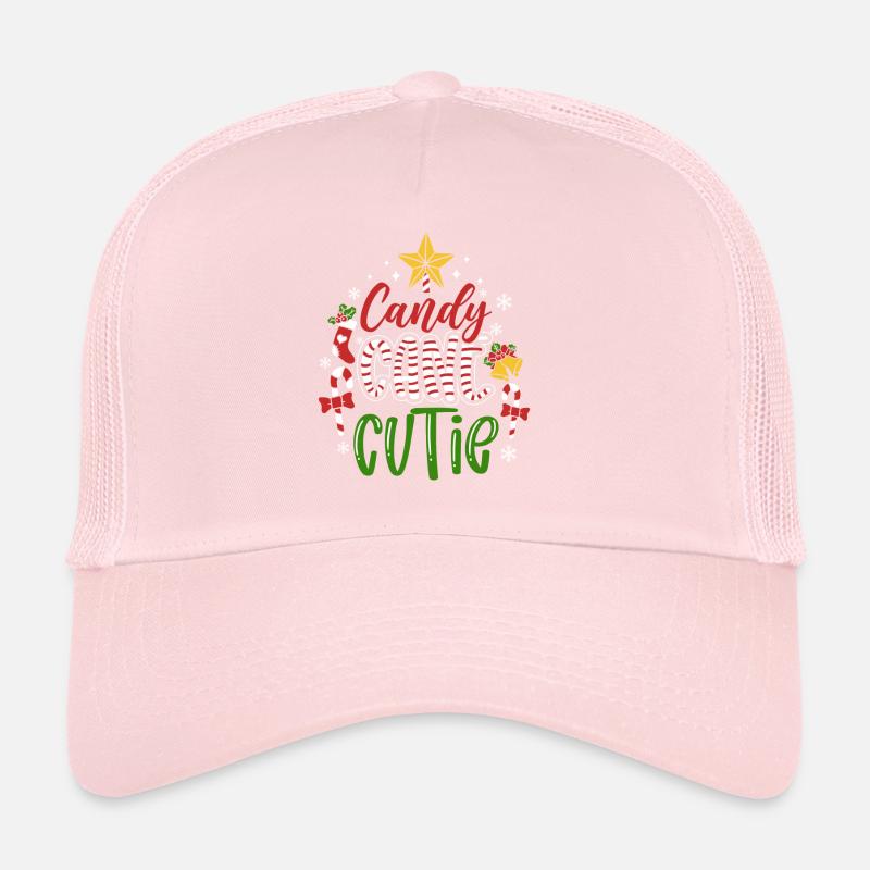 Candy Cane Cutie Trucker Cap