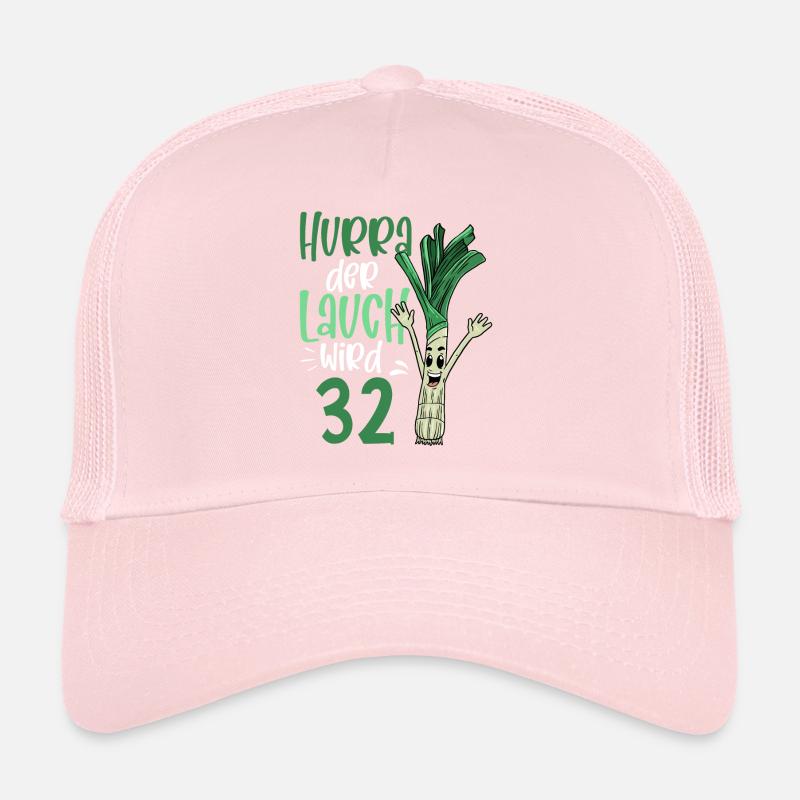 Hurra der Lauch wird 32 Trucker Cap