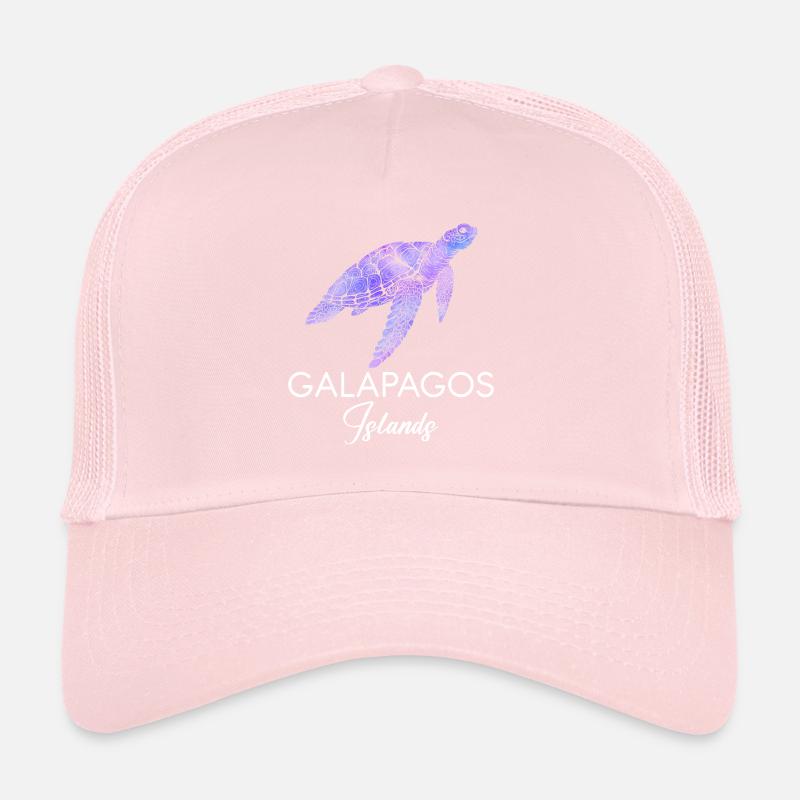 Galapagos Islands Sea Turtle National Park E Trucker Cap