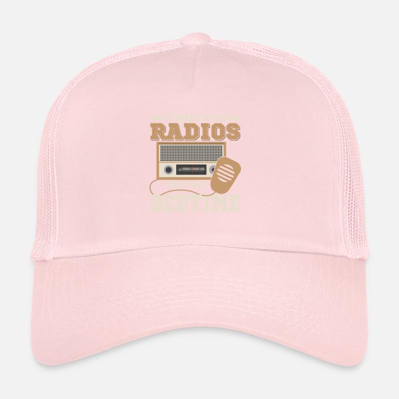 I Tinker With Radios Past My Bedtime Operator Ama Trucker Cap