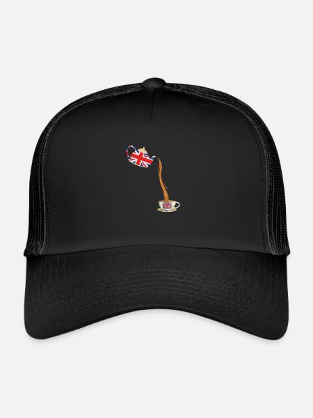 United Kingdom - Trucker Cap - black/black - Front