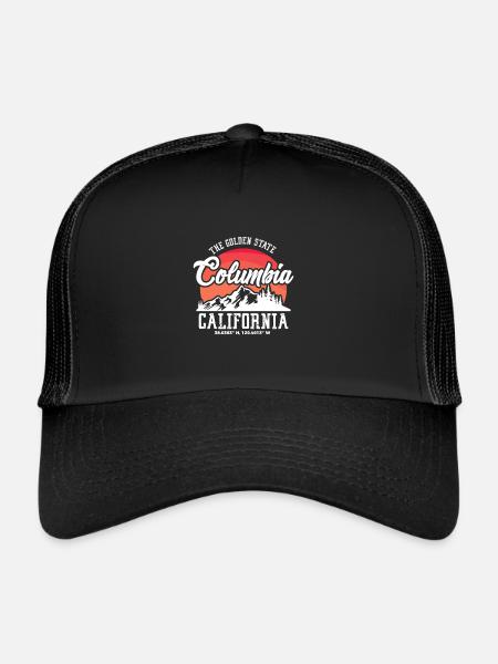 Columbia California - Trucker Cap - black/black - Front