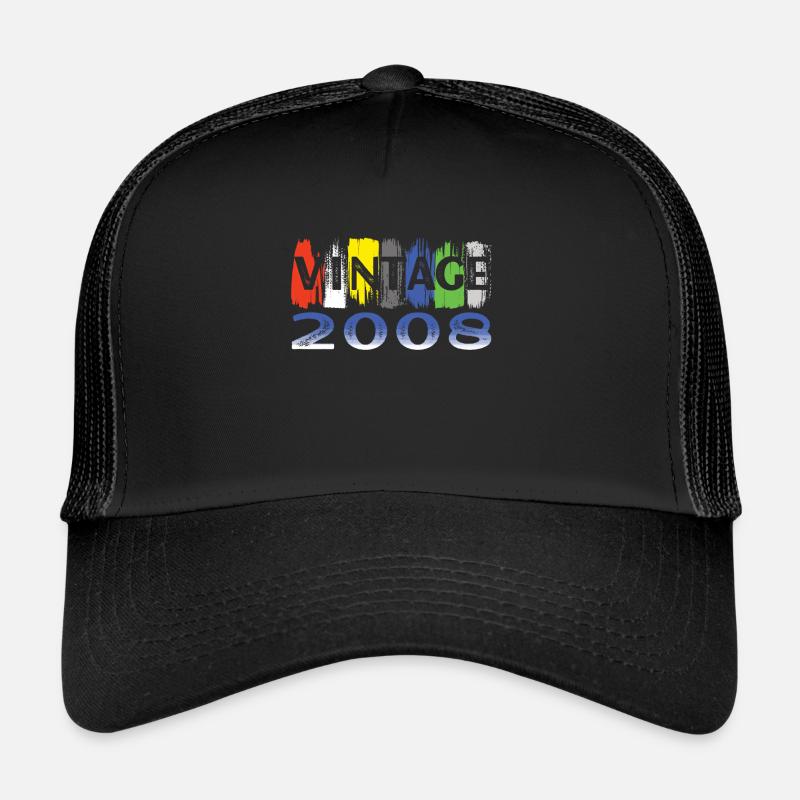 Fantastisch Seit 2008 Retro 14. Bitrthday Trucker Cap
