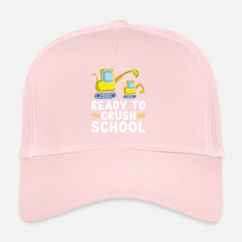 Ready To Crush School Excavator Trucker Cap