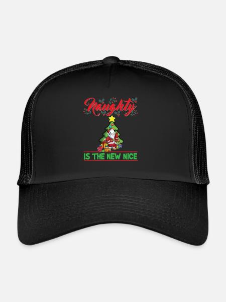 Coquin est le nouveau Noël de Noël Nice - Casquette trucker  - noir/noir - Devant
