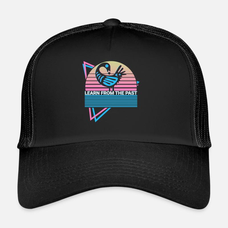 Learning from the past Sankofa West Africa Ad Trucker Cap