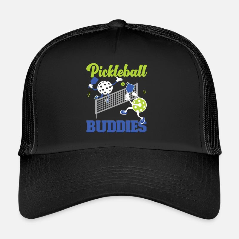 Pickleball Friends Pickleball - Trucker Cap - black/black