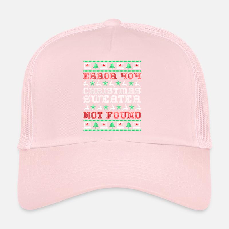 Ugly Christmas Shirt Error Trucker Cap